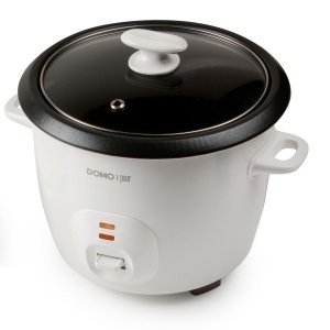 Reiscocher DOMO DO9176RK, 1.3L, Alb, Antiaderent Teflon