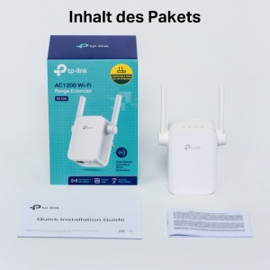 Repetitor Wi-Fi TP-Link RE305 AC1200, 1167 Mbits, 2 antene externe, alb - Img 7