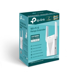 Repetitor Wi-Fi TP-Link RE715X AX3000, Dualband 2402 MBits, MU-MIMO - Img 5