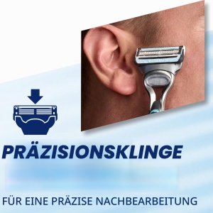Rezerve Gillette Skinguard Sensitive pentru Barbierit - 4 Piese - Img 7