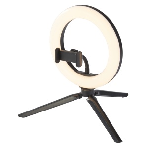 Ringlicht LED Ledvance cu Stativ 190mm, 10W, 72 LEDs, Negru - Img 3