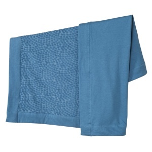 Roba Babydecke Seashells Indigo 80x80 cm Bio Bumbac Certificat GOTS Oeko-Tex