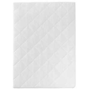 Roba Saltea pentru Tarc 75x100 cm Alb Husa Detasabila si Lavabila