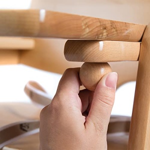 roba Stair High Chair Kid Up - Scandura detasabila - Scaun inalt in crestere pentru bebelusi si copii - cu curea in 3 puncte - lemn natural - Img 11