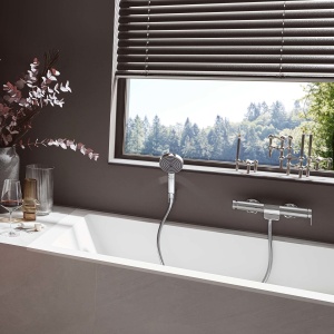 Robinet cada hansgrohe Vivenis, crom, cu 2 functii, design elegant - Img 3