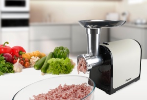 Robot de bucatarie AMG300HM, 1300 W, 2 discuri din inox, pentru carne si preparate - Img 4