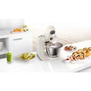 Robot de bucatarie Bosch Serie 4 MUM58L20 1000 W bol inox 39 L accesorii patiserie gri - Img 2