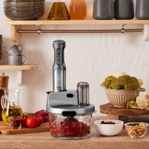Robot de bucatarie Karaca Mastermaid, 2500 W, 1.5L, gri galactic - Img 7