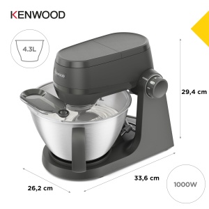 Robot de bucatarie Kenwood Multi Tasker KHC30050GY 1000W 43L Gri multifunctional - Img 5