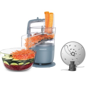 Robot de bucatarie Kenwood MultiPro Compact FDP23.130GY, inox, compact, albastru