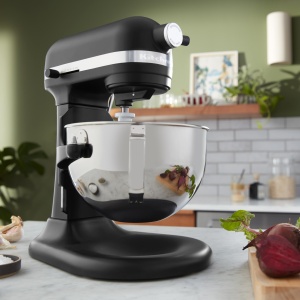 Robot de bucatarie KitchenAid 5,2 L, putere mare, negru mat - Img 3