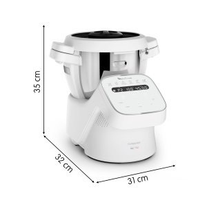 Robot de bucatarie Moulinex Companion Capacitate XL 10 persoane 12 programe automate Gri - Img 7