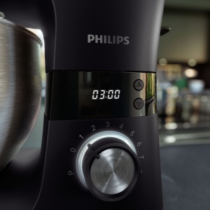 Robot de bucatarie Philips 7000 Series HR796201, 5.5 litri, 1000W, 8 viteze - Img 4