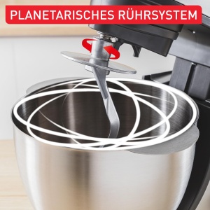 Robot de bucatarie Tefal Bake Partner QB525B38 1100 W 46 L Argintiu Set complet pentru copt - Img 7
