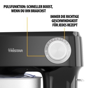 Robot de bucatarie Tristar MX-4870, 4.5L, 800W, 12 viteze - Img 7