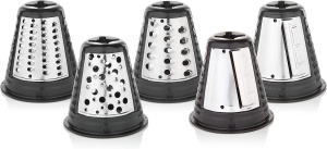 Robot de bucatarie WMF Kuchenminis, 150W, 5 cutite, inox Cromargan, cutie salata to-go - Img 7