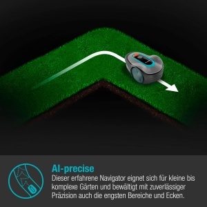Robot de tuns iarba Gardena SILENO minimo, 350 m, conectivitate Bluetooth, silentios - Img 4
