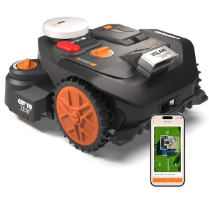 Robot de tuns iarba WORX Landroid Vision WR306E, 600 m, navigare RTK, control prin aplicatie