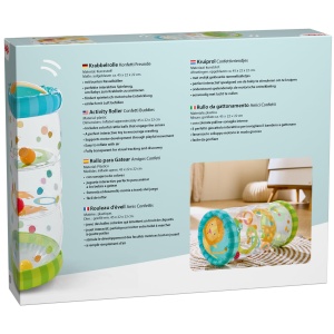 Rola pentru bebelusi HABA Konfetti Jucarie interactiva cu bile colorate - Img 7