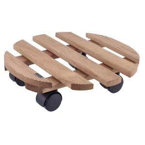 Rola pentru plante WAGNER COUNTRY 30 cm, din lemn masiv, capacitate 100 kg