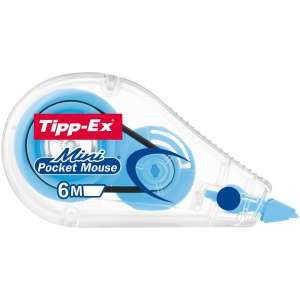 Roller Corector Tipp-Ex Mini Pocket Mouse, 6m x 5mm, 10 bucati, 4 culori - Img 3