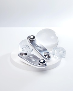 Roller de Racire ZWILLING pentru Masaj Facial, Culoare Alb, Din Otel Inoxidabil - Img 5