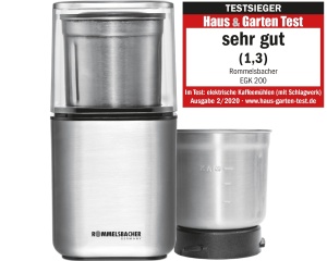 Rommelsbacher EGK 200-2 Rasnita Cafea si Condimente 200W Inox 70g Capacitate - Img 2