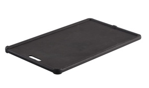 ROSLE Placa de gratar VIDERO G2-P Placa de gratar de inalta calitate din fonta pentru carne si bucati mici de gratar marcaj pentru gratar placa poate  - Img 2