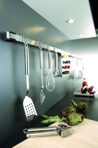 ROSLE Single Hook 2 piese carlige de suspendare de inalta calitate pentru agatarea aparatelor de bucatarie otel inoxidabil - Img 4