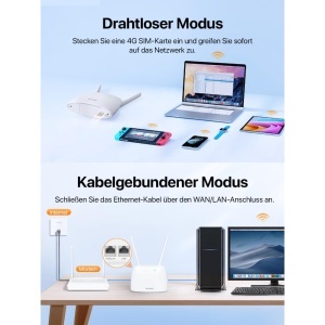 Router 4G Tenda 4G07, LTE CAT4, WLAN AC1200, Dualband - Img 4