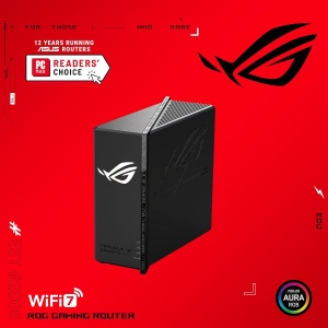 Router Gaming ASUS ROG Strix GS-BE18000 Tri-Band WiFi 7, 18.000 Mbits, 8 Porturi 2.5G - Img 8