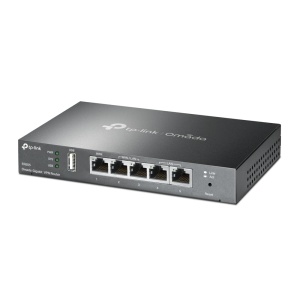 Router VPN TP-Link ER605, 5 porturi Gigabit, negru, management centralizat - Img 2