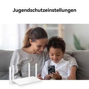 Router Wi-Fi HUAWEI AX1, Dual-Band, 1,2 Gbits, 4 porturi Gigabit Ethernet - Img 5