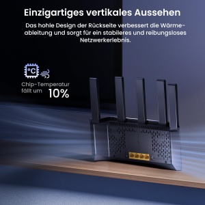 Router Wi-Fi Tenda RX2L Pro, Dualband, 1500 Mbits, 5 Antene Externe - Img 5