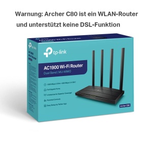 Router WLAN TP-Link Archer C80, Dualband 1900 Mbits, 4 Porturi Gigabit LAN - Img 2