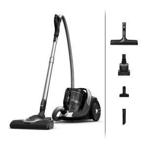 Rowenta RO7C66 Green Force Cyclonic Effitech Animal Aspirator fara sac NegruAluminiu 500 W 25 litri 66 Decibeli - Img 1