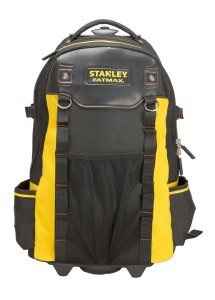 Rucsac de lucru Stanley FatMax 36x23x54 cm, impermeabil, nylon 600 Denier, negru