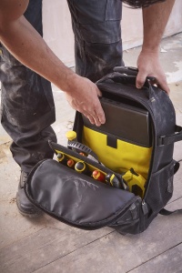 Rucsac de lucru STANLEY STST83307-1 cu roti, maner telescopic, 15kg capacitate - Img 8