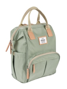 Rucsac multifunctional Beaba Wellington 18L compartimente multiple Verde salvie - Img 5