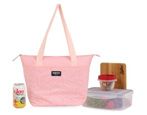 Rucsac termic IGLOO Print Essential 9L, gri, pentru pranz si bauturi - Img 6