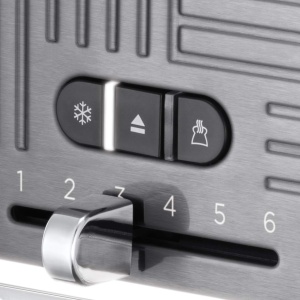 Russell Hobbs Toaster Geo Steel 25250-56 Gri 1640W Functie Lift and Look - Img 3
