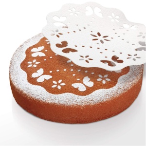 Sabloane decorare torturi Tescoma DELICIA, 6 bucati, din plastic, spalabil - Img 4