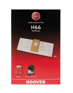 Sac aspirator Hoover H66 ultra-rezistent sistem de filtrare cu carbune activ set 4 bucati