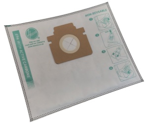 Sac aspirator Hoover H89, microfibra, filtru EPA, carbune activ, 4 bucati - Img 2