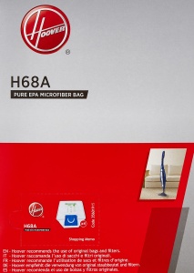 Sac de aspirator Hoover H68A, 4 bucati, microfibra, filtrare eficienta - Img 3