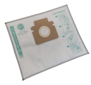 Sac de aspirator Hoover H91, microfibra, 4 bucati, filtrare eficienta