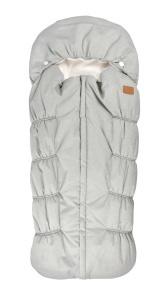 Sac de dormit pentru copii BEABA, 100 impermeabil, ultra calduros, gri