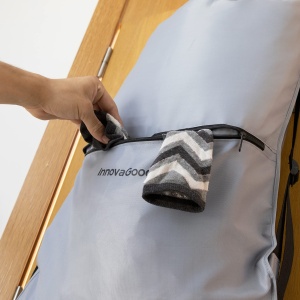 Sac de rufe InnovaGoods Clepac Gri Nylon rezistent Capacitate mare - Img 7