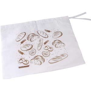 Sac pentru paine Fackelmann, albmaro, 43 x 34 cm, din doua straturi