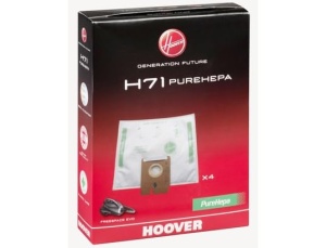Sac vacuum Hoover H71, original, microfibra, 4 bucati - Img 3